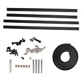 Kit per Porta del Frigorifero in Metallo Installazione Semplice Robusto Kit di Aggiornamento delle Parti della Stampante 3D, con Dimensioni del Telaio X Condivise, per 2.4