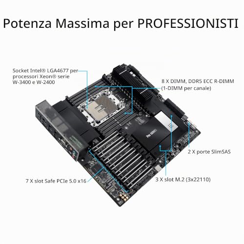 PRO WS W790E-SAGE SE - Scheda madre - Immagine 1