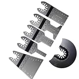 6 Pcs Hoher Kohlenstoffstahl Oszillierender Cutterwerkzeug Für Holz Und Metallnägelschraubenprojekte Geeignet