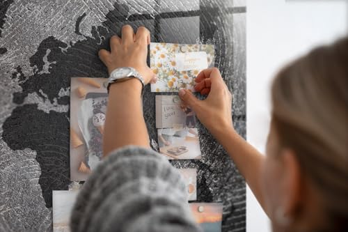 Tableau blanc magnétique en verre effaçable 120x60 pour école, bureau et maison - 6