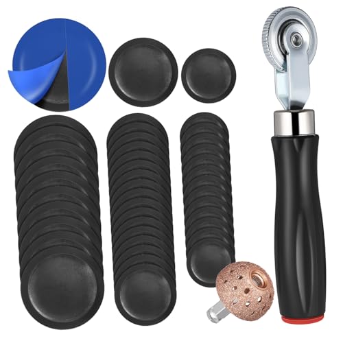STOBAZA Tire Repair Tools Tire Repair Kit for Car Motorcycle Buffing Wheel Patches