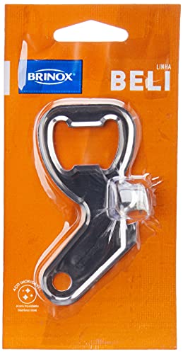Abridor de Latas e Garrafas Beli, 9 cm, Brinox