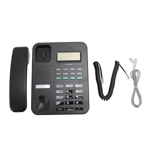 Teléfono fijo con cable Sanpyl, pantalla LCD y ajuste de volumen miniatura 7