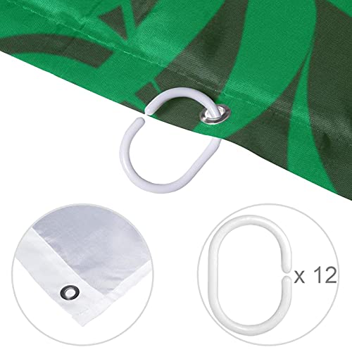 Rideau de douche imperméable pour stopper l'eau et protéger le sol - 5