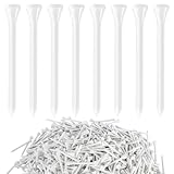 DUPDMKIN Bamboo Golf Tees 1000 PCS, 3-1/4"(83mm) Eco-Friendly Bamboo Golf Tees Bulk, Stronger Than Wood Tees, Reduce Friction & Side Spin