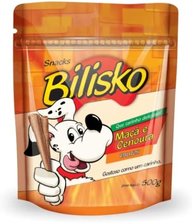 Bilisko Petisco Palito Sabor Maçã E Cenoura Para Cães - 500G