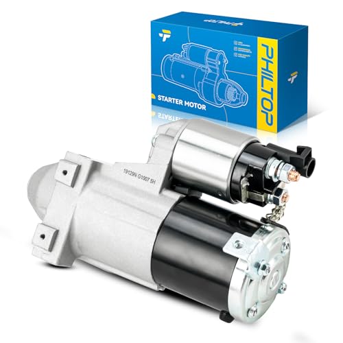 Image of PHILTOP 19129N New Starter Compatible with 2010-2015 Camaro 6.2L | Starter for 2010-2015 Camaro 6.2L, 2012-2013 Caprice 6.0L, 2011 Caprice, 1.4KW Starter Motor 19129N