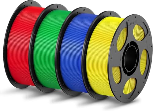 Filamento PLA 1,75 mm ANYCUBIC para evitar atascos en impresoras 3D con kit de bobina de 4 kg