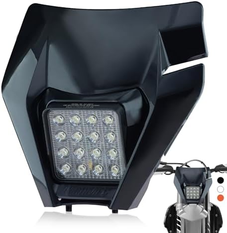 Phare dirtbike universel LED Pit Bike pour la plupart des Dirt