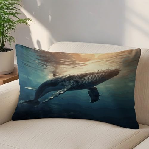 Funda de almohada lumbar premium de felpa de lujo resistente 6