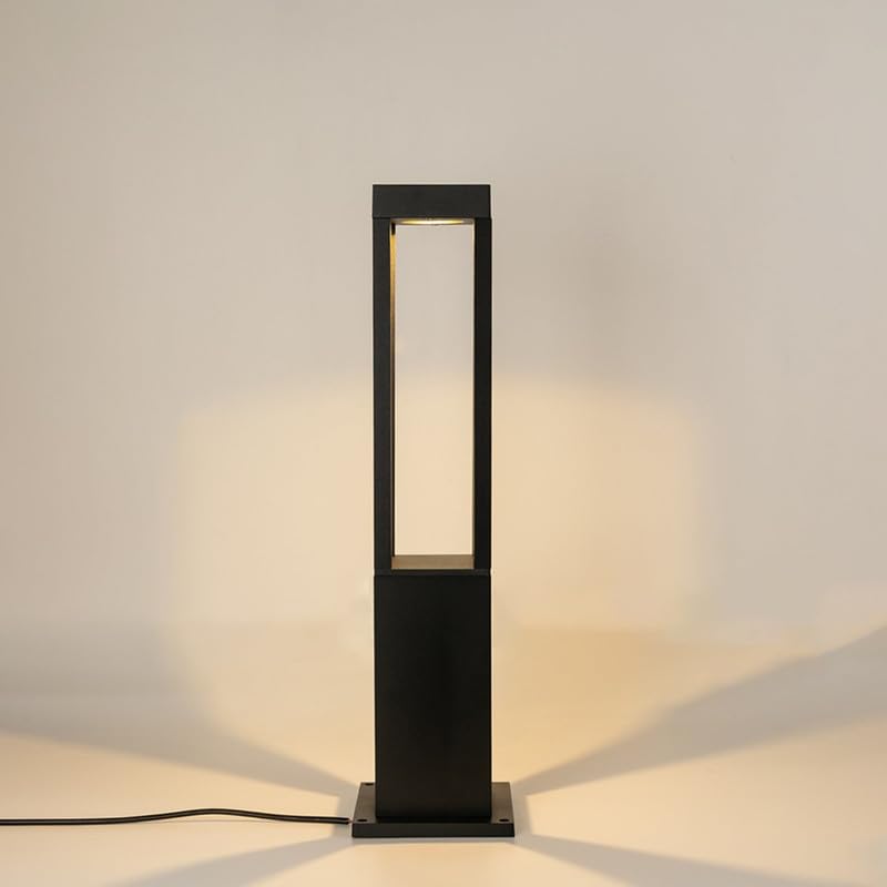 Whispering Homes Rectangular Column Outdoor Pole Light-image-26