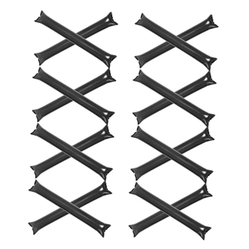 BESPORTBLE 50pcs Inflatable Boom Sticks Vibrant Noisemakers for Sports Events Basketball Football and Dance Parties Lightweight Portable Cheerleading Clappers for Maximum Excitement