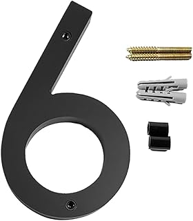 Housoutil Digital House Number Door Number House Number Sign Door Numbers Decor for Office Rustic Outdoor Decor Country Decor Acrylic Address Number Wall Decorative Number Street Number Door