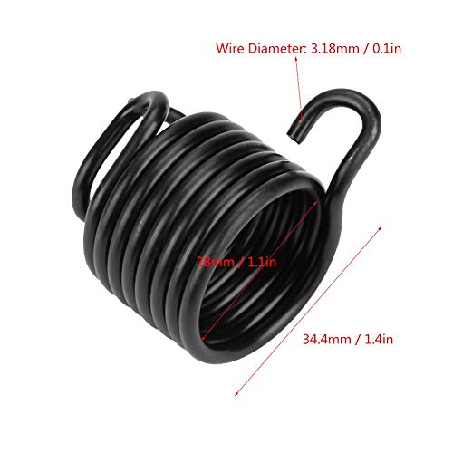 Black Air Hammer Retaining Spring, Replaceable Carbon Steel Air Hammer Retaining Quick Spring for 150 190 250 Pneumatic Hammer - Image 3
