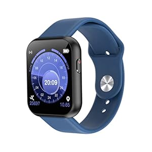 Smartwatches, Smart Watch Band Bluetooth SmartWatch Anruf Telefon x6plus Wasserdichtem Telefon Kumpel Voll Touchscreen Blau