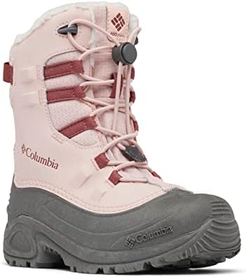 Columbia Youth Unisex Bugaboot Celsius, Dusty Pink/Beetroot, 5 | Image 1
