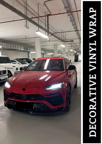 Image of HOME13 Premium Self-Adhesive Maroon Glossy Vinyl Wrap for Car, Bike Sticker Scooty Interior & Exterior Decorative Wrap Sticker & Decal Roll Air-Release Film(Maroon Gloss, 20 Inch x 200 Inch)