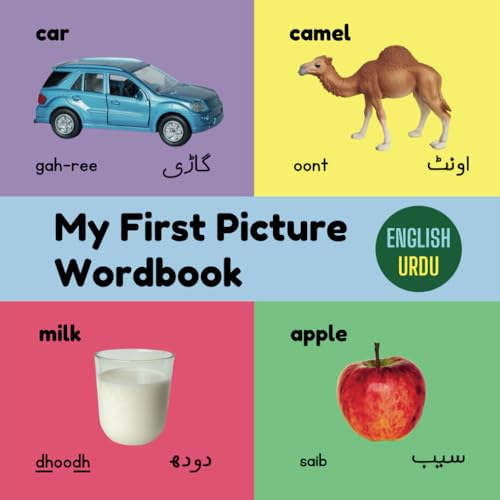 Image of My First Picture Wordbook English Urdu: Bilingual Picture Book For Kids With Over 120 Words UK Edition