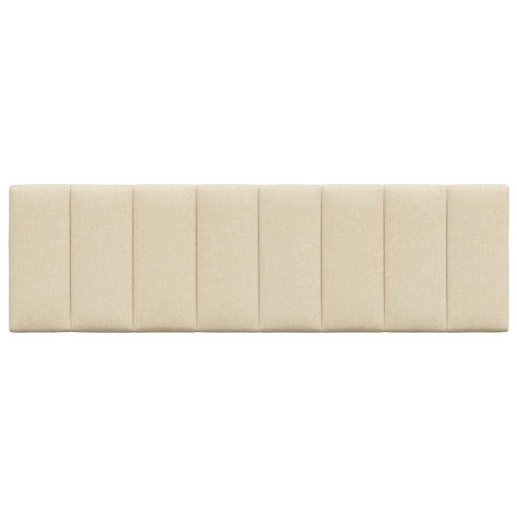 vidaXL Poduszka na wezgłowie, Hanko, kremowa, 160 cm, tkanina