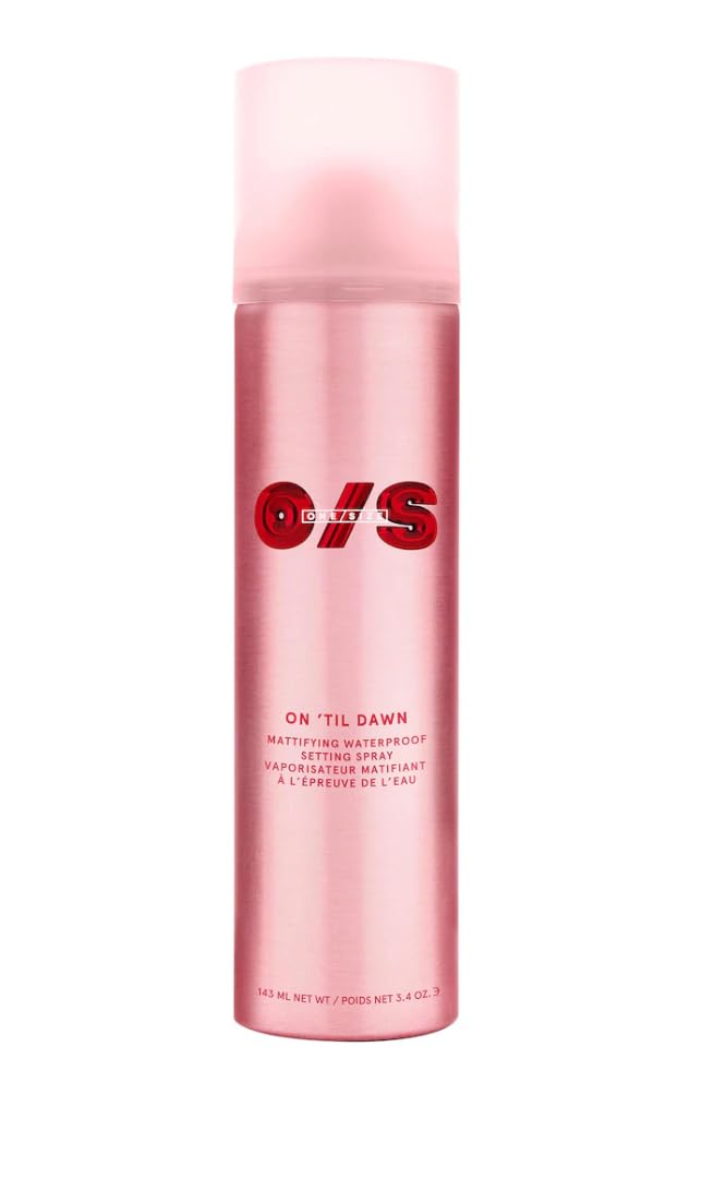 ONE/SIZE by Patrick Starrr On 'Til Dawn Mattifying Waterproof Setting Spray, 16-Hour Hold, Blurred Matte Finish, with Green Tea Extract and Witch Hazel, 3.4 oz