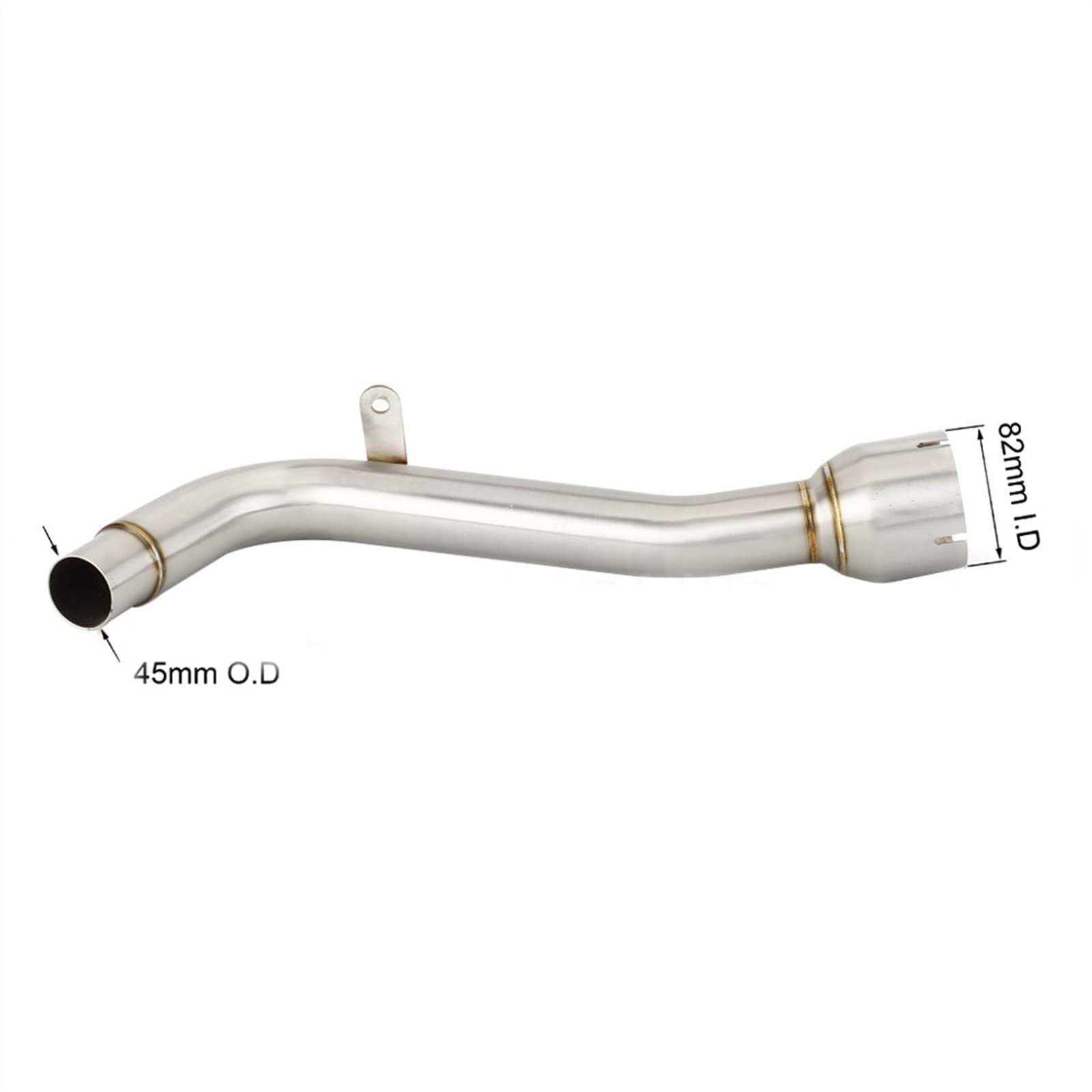 Fuga Decat Tubo Moto Catalizzatore di Scarico Elimina Tubo per Kawasaki per VERSYS 1000 2019 2020 2021 KLZ1000 19 20 21 per VERSYS 1000 Decorare