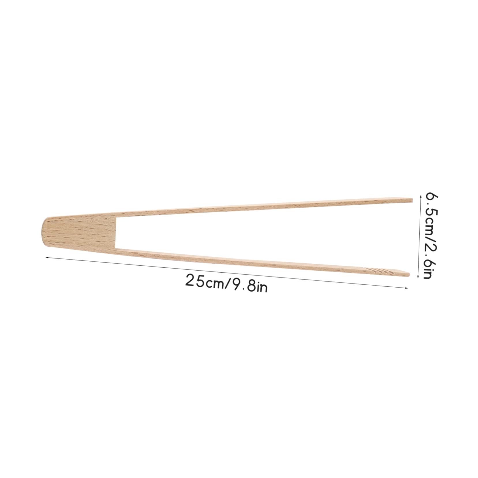 KICHOUSE 2 Pcs Barbecue Tongs Sturdy Food Grilling Clips for Steak Salad and Bread Easy to Clean Comfortable Design for Cooking and Outdoor Bbq