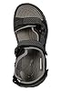 Mountain Warehouse Crete Mens Sandals - Durable Summer Shoes, Sturdy Grip, Cushioned Footbed, Neoprene Lined, Hook & Loop Straps Beach Shoes - for Spring Travel, Walking, Grey, 10 UK #4