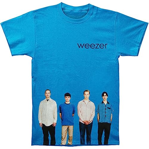 Weezer Men's Blue Album T-Shirt | Officially Licensed Merchandise