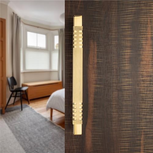 Image of COMPASS Main Door Handle | Door Handles for Main Door | Pull Handles for All The Doors of House | Office | Hotels, Antique Finish (PH-901, 12 Inch)