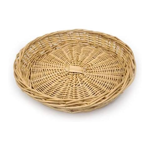 Amazing child Montessori Round Shallow Basket Tray 25cm Cover
