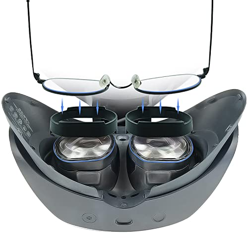 HMHAMA L'entretoise de lunettes convient pour PS VR2, protecteur d'objectif VR anti-rayures pour empêcher les lunettes de myopie de rayer les verres VR