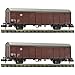 Produktbild Fleischmann 831514 N 2er-Set Gedeckte Güterwagen der DB