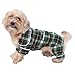 Green Plaid Dog Pajamas - X-Small