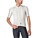 CASTELLI Men’s Entrata Apex Jersey, Breathable, Moisture-Wicking Cycling Jersey with Pockets for Everyday Road Performance - Ivory/Smoky Gray - Large