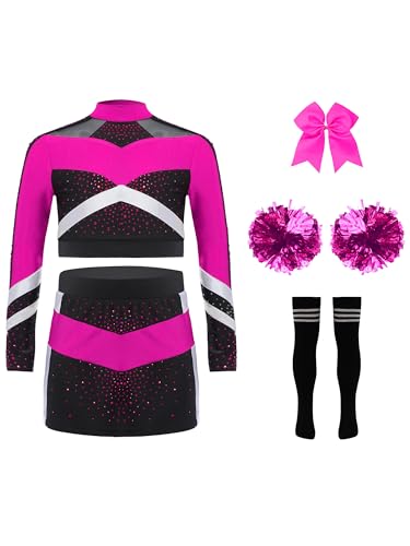 Uniforme d'animateur foule pour ado de 15-16 ans en rose vif