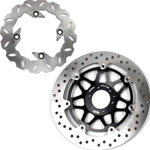 Disques de frein avant arrière Hornet 250 accessoires moto rotor noir 1997-2018
