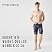 Onvous Swim Jammers for Men | Men's Athletic Swimwear Jammer | Mens Jammer for Swimming | Mens Swim Jammers Size 28-38