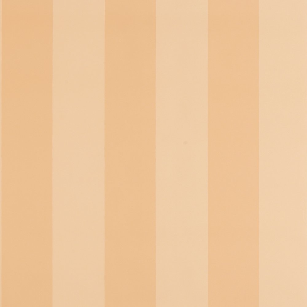 Zoffany Peach Wallpaper Roll - Striped Vinyl Albany Design - Colour: ZK903