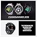 Garmin® Forerunner® 970, Premium GPS Running and Triathlon Smartwatch, AMOLED Display, Built-in LED Flashlight, Carbon Gray DLC Titanium with Black Case and Black/Translucent Whitestone Band