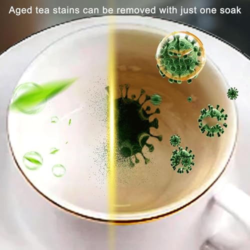 de manchas de chá | 300g Pó Removedor de Manchas Multiuso,portát de prevenção de escala de longa dur