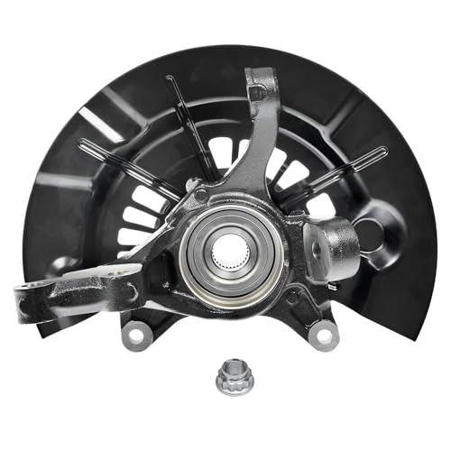 Image of Detroit Axle - 3.5L Front Right Steering Knuckle CV Axle for 2013-2016 Toyota Avalon Steering Knuckle & Wheel Hub Bearing CV Axle Assembly Replacement