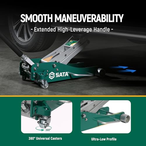 SATA 3-Ton Aluminum Floor Jack