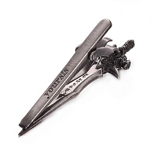Image of Yoursfs Vintage Scottish Sword Tie Clips for Men Personalised Tie Clips Funny Sword Tie Bars Unique Cool Tie Pin for Men's Jewelry Gift