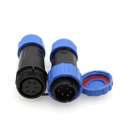 ZBLZGP TY20 6 Pin Connector Waterproof, docking rows, 6 polig 5A