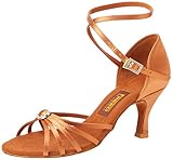 Freed of London Damen SOPHIAFC Tanzschuh, Dunkelbraun, 36 EU