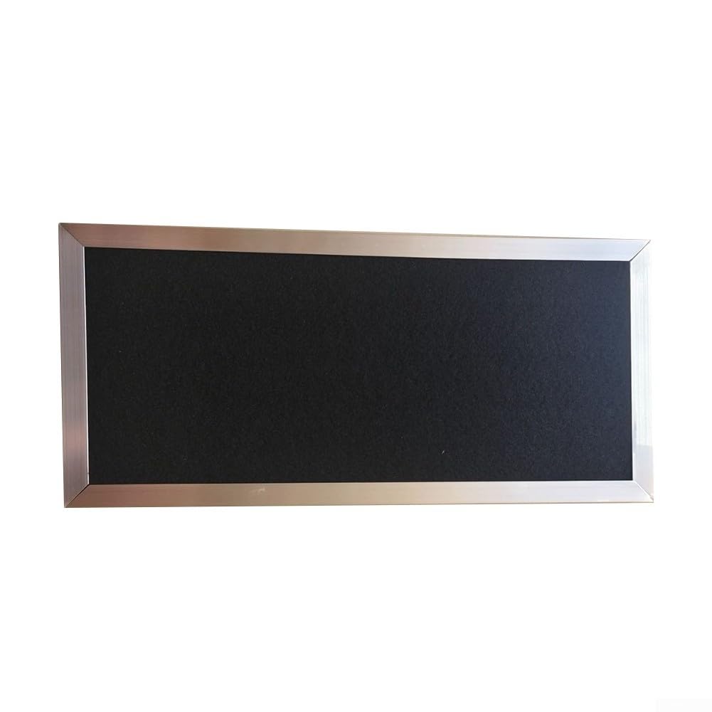 Filtro per hrv per erv Acciaio Nero 390x185x25mm per preciso(2PCS)