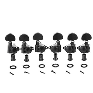 Musiclily Economy 3L3R Roto Style Scellé Guitare Mécaniques Set pour Gibson ou Epiphone Les Paul SG ES, Bouton Ovale… - Les Beatles, Paul McCartney, John Lennon, RIngo Starr, George Harrison