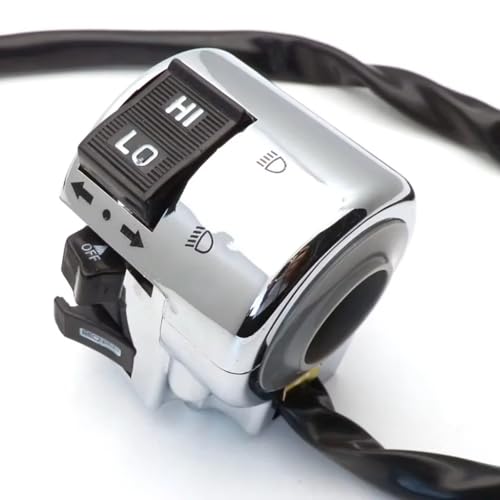 Commutateur de guidon gauche 25mm pour réparer le démarrage de votre moto