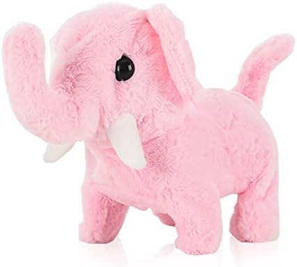 bdao gift Electronic Pet Dog toy, Electronic Plush Puppy Toy,Pet For Girls Kids Interactive Toy Walks,Barks,Shake Tail Animal Toy (Golden Retriever)