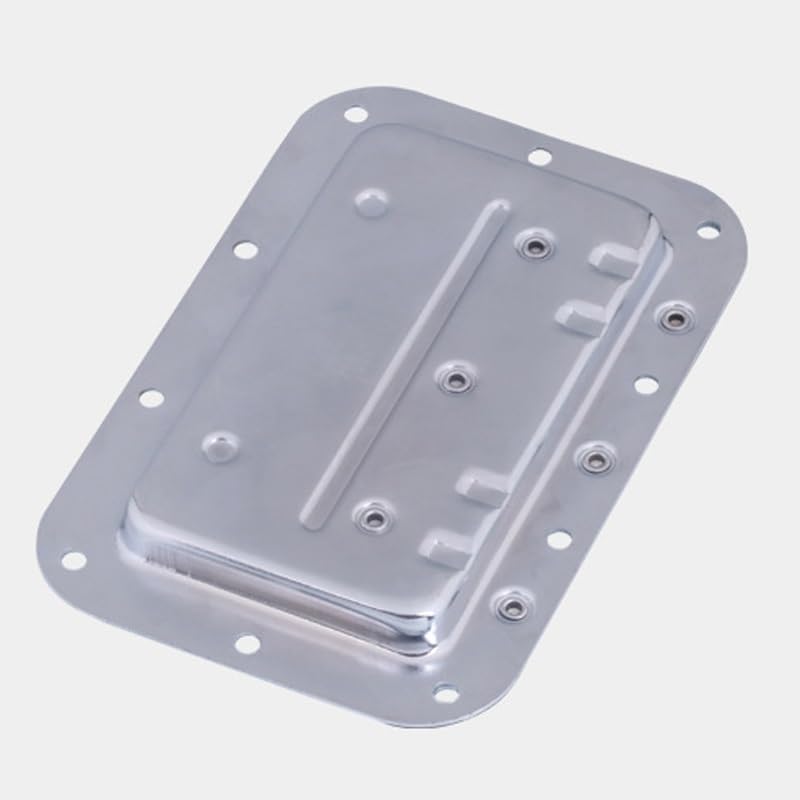 Manijas de recipiente de acero inoxidable con acabado cromado premium 4